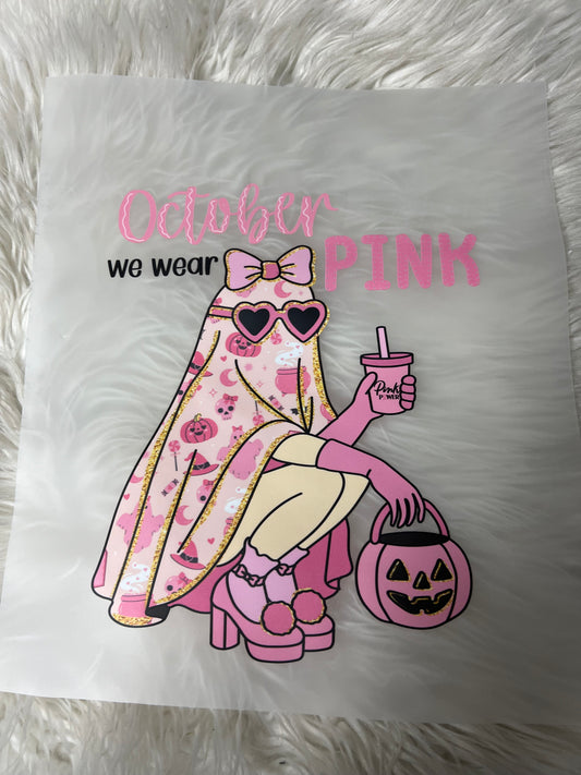 New  dtf in October we were pink