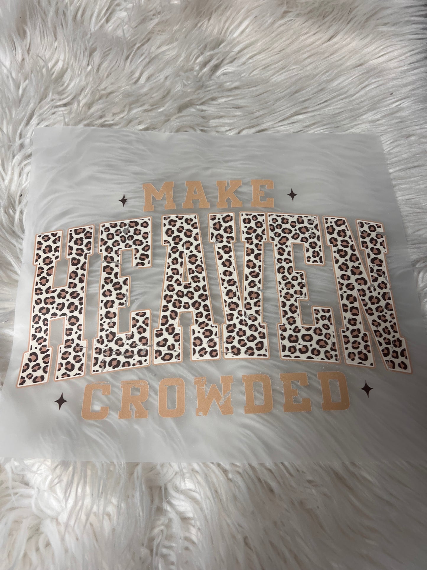 New DTF make heaven crowded