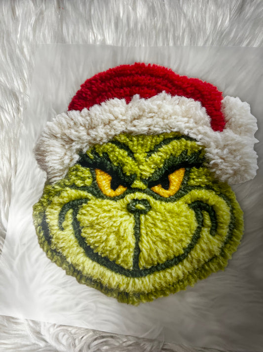 New DTF Christmas faux yarn stretching