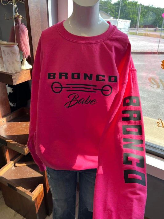 New crewneck sweatshirt unisex pink