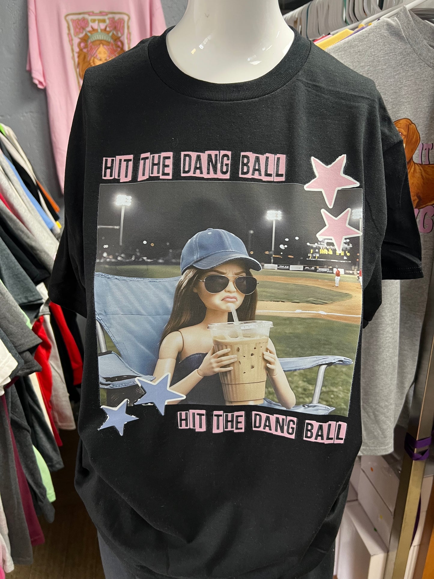 New unisex top baseball mom