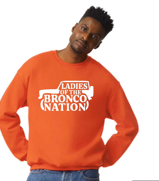 New unisex ladies of the b nation orange