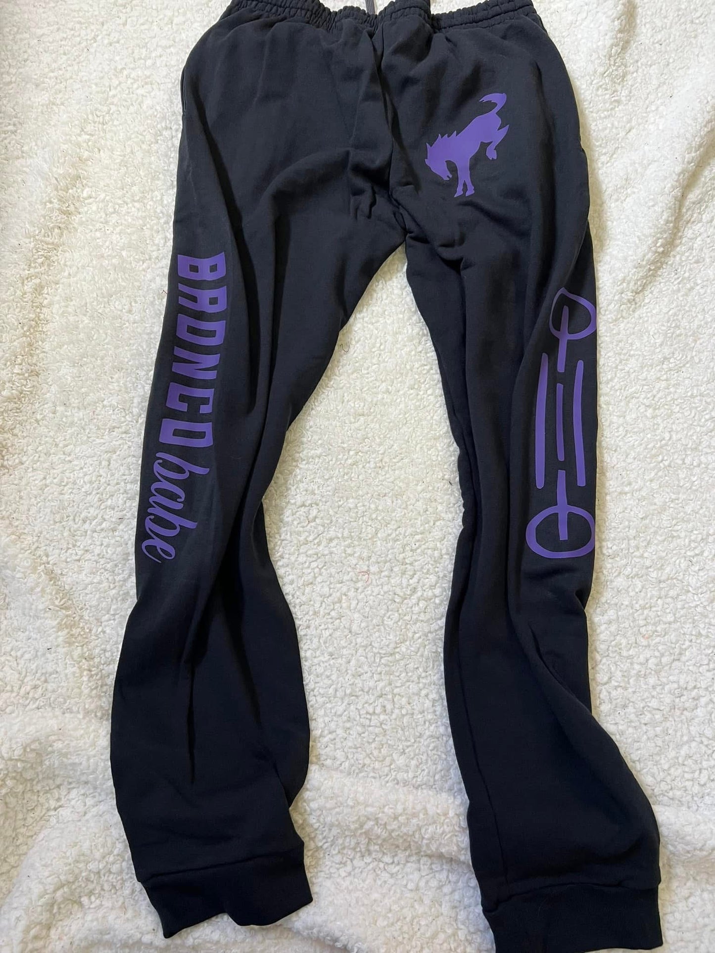 New unisex jerzees bottoms black