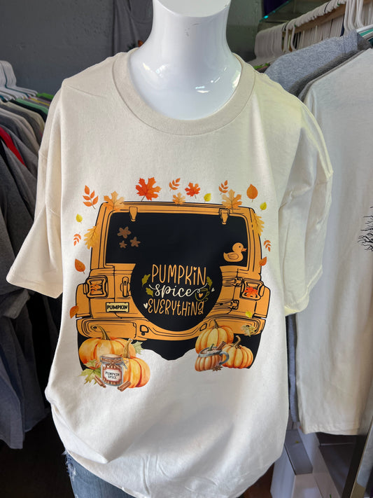 New unisex T-shirt 4x4 pumpkin spice