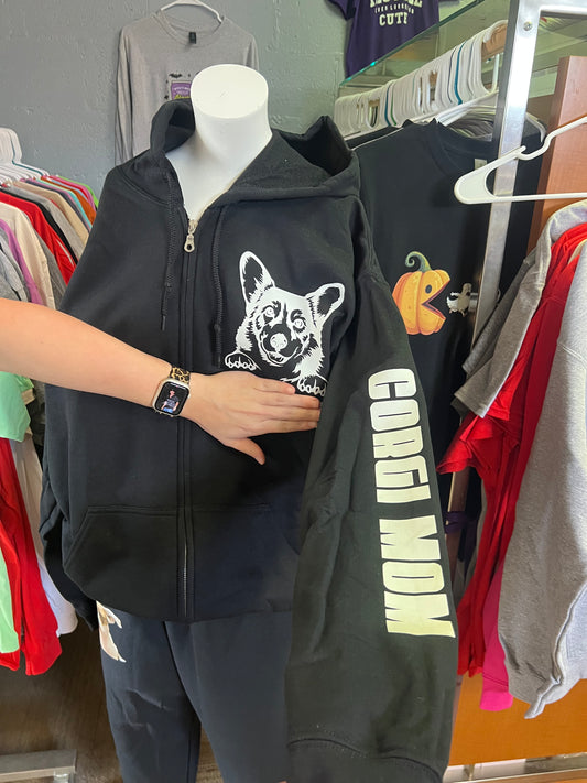New unisex black corgi