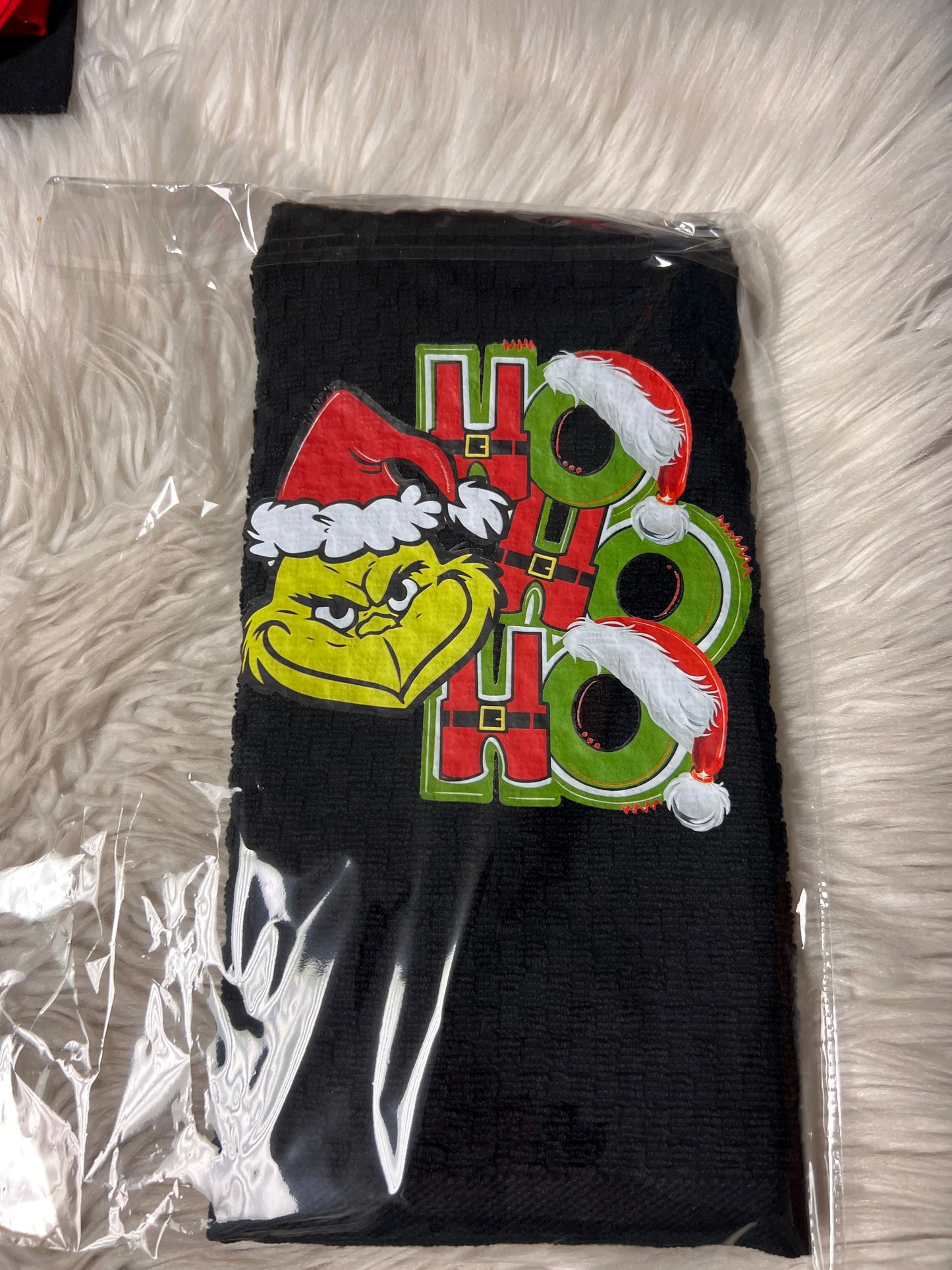 Christmas decoration towel 