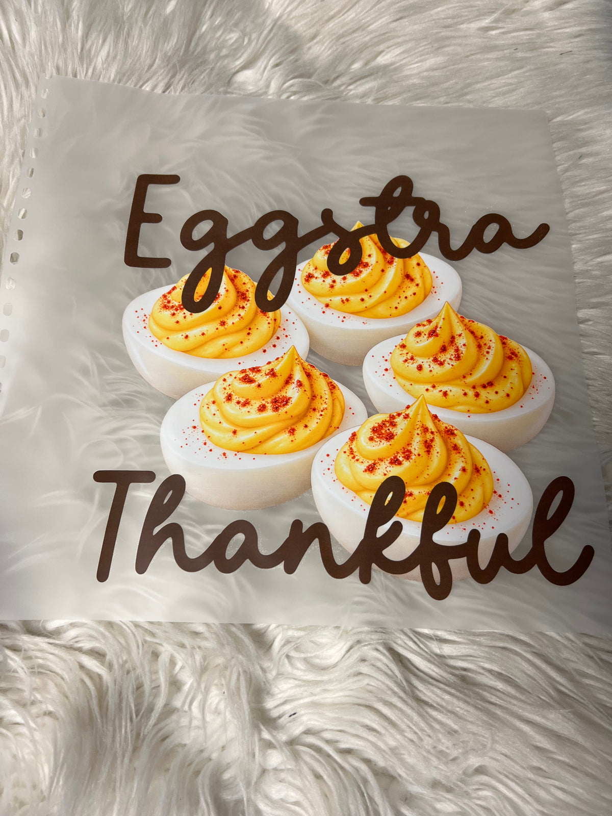 New DTF thanksgiving deviled eggs