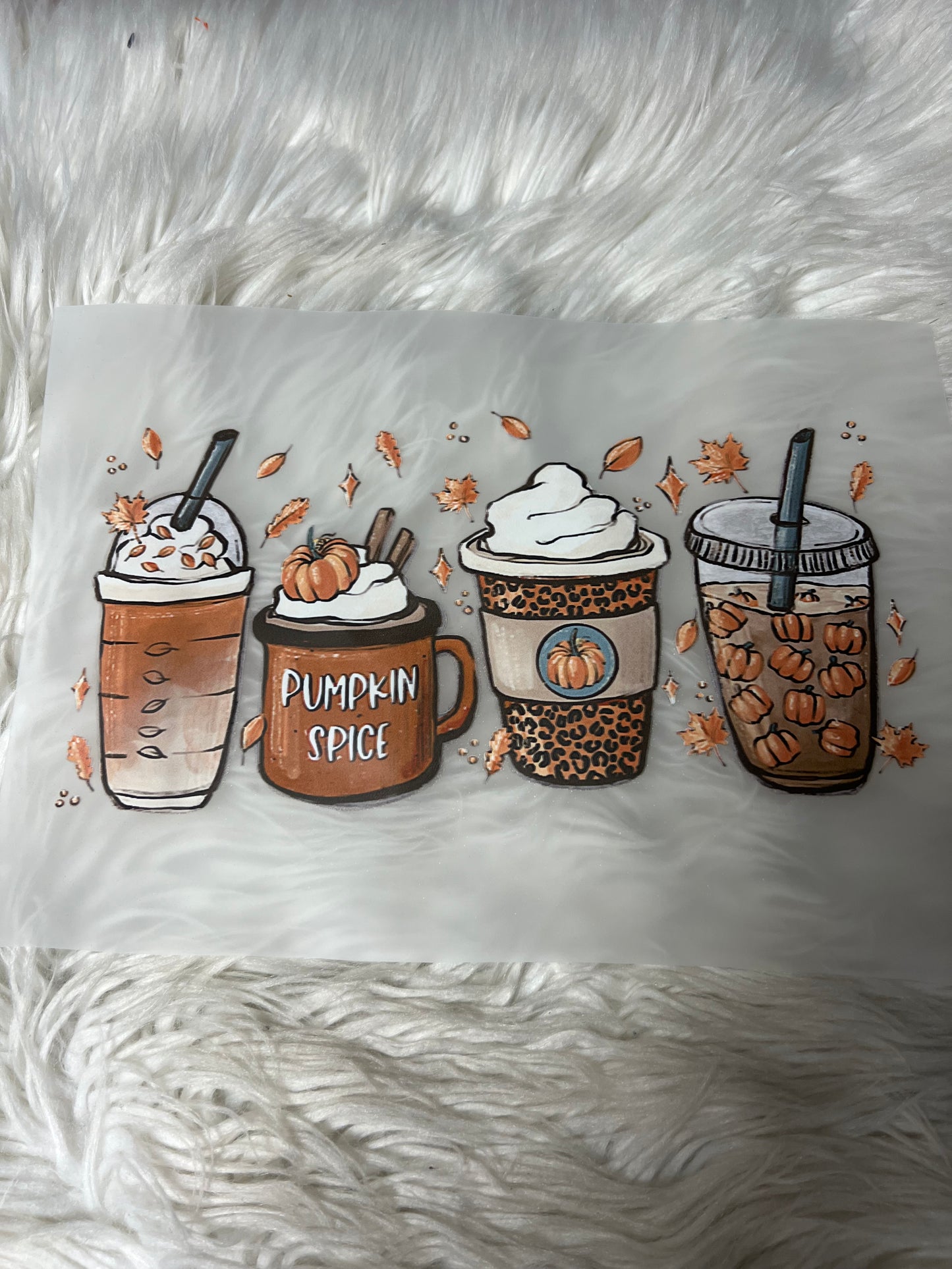 DTF print coffee