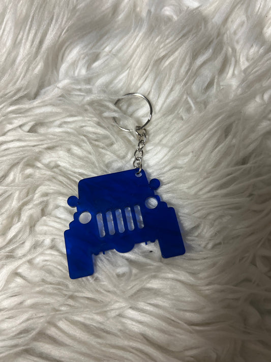New acrylic keychain  off-road vehicle