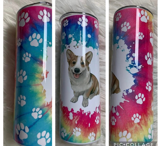 20 ounce Tumblr corgi