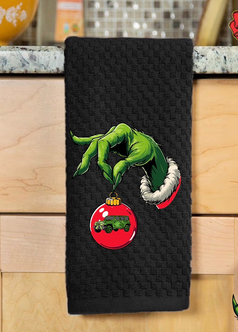 Decorative hand towel