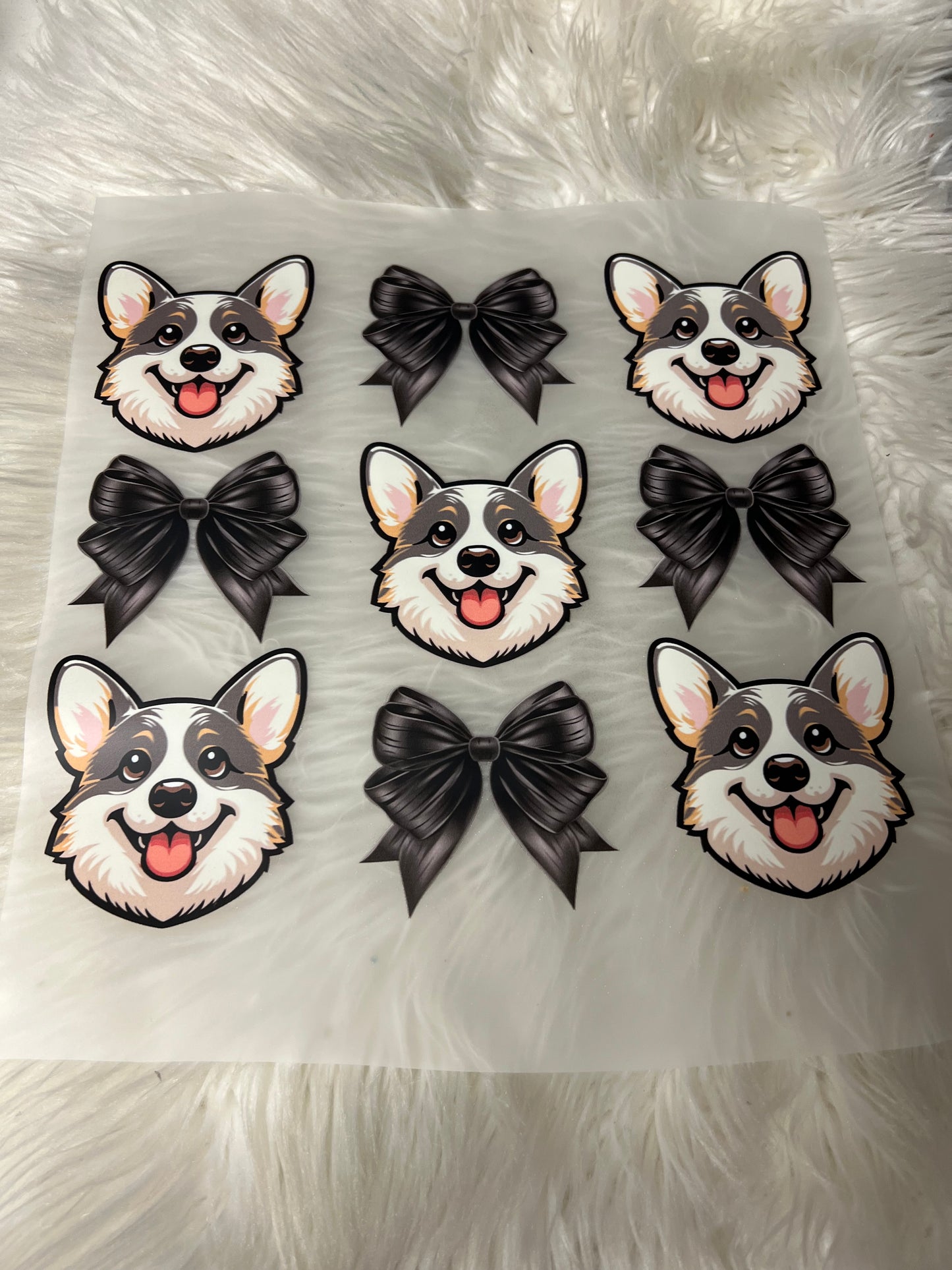 New DTF corgi