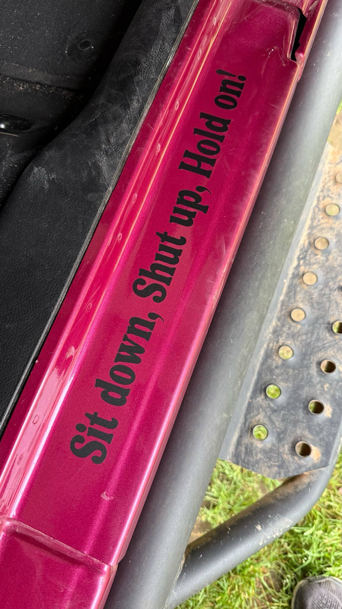 New door handle decals