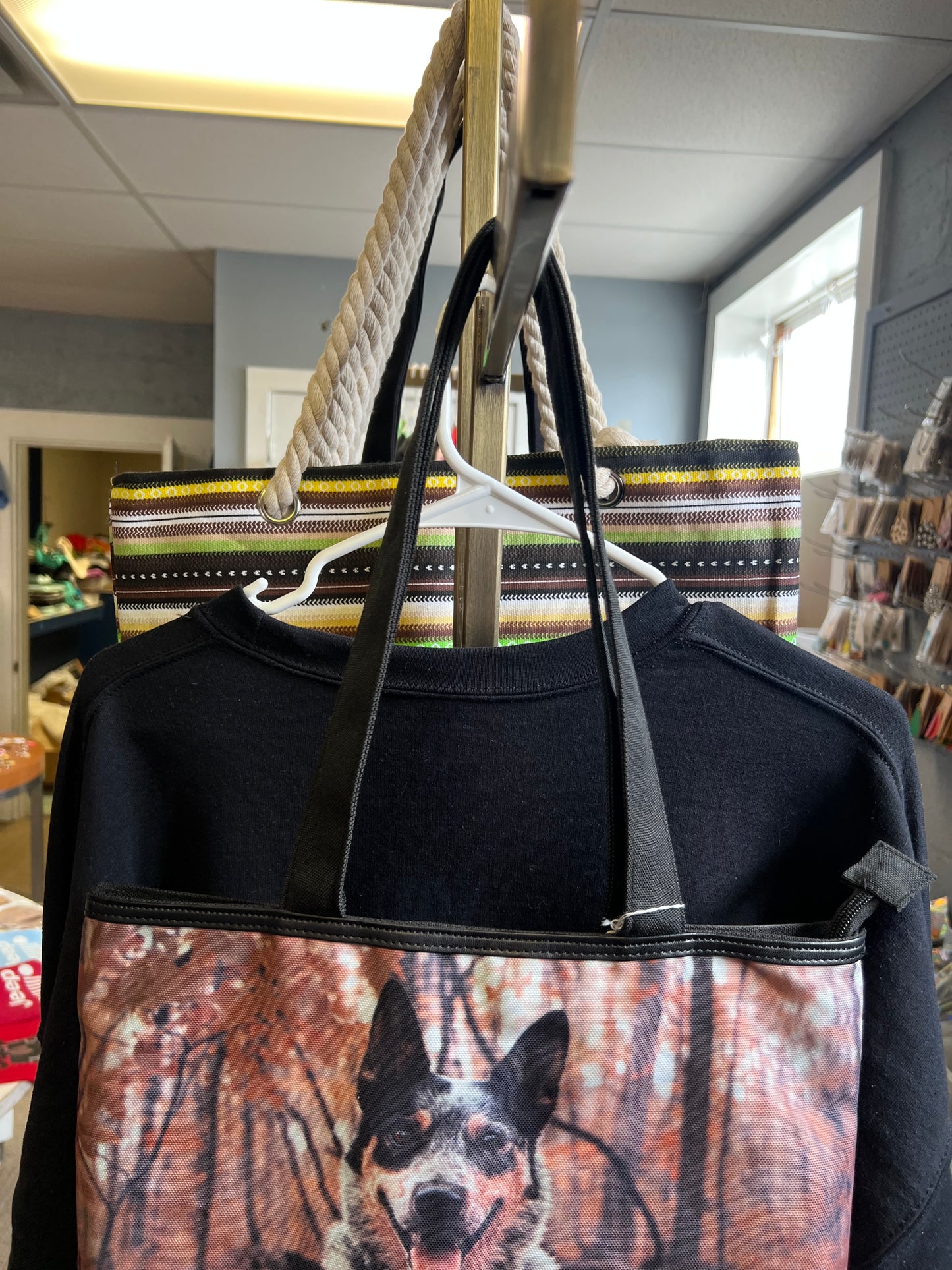 Brand new zipped up tote bag