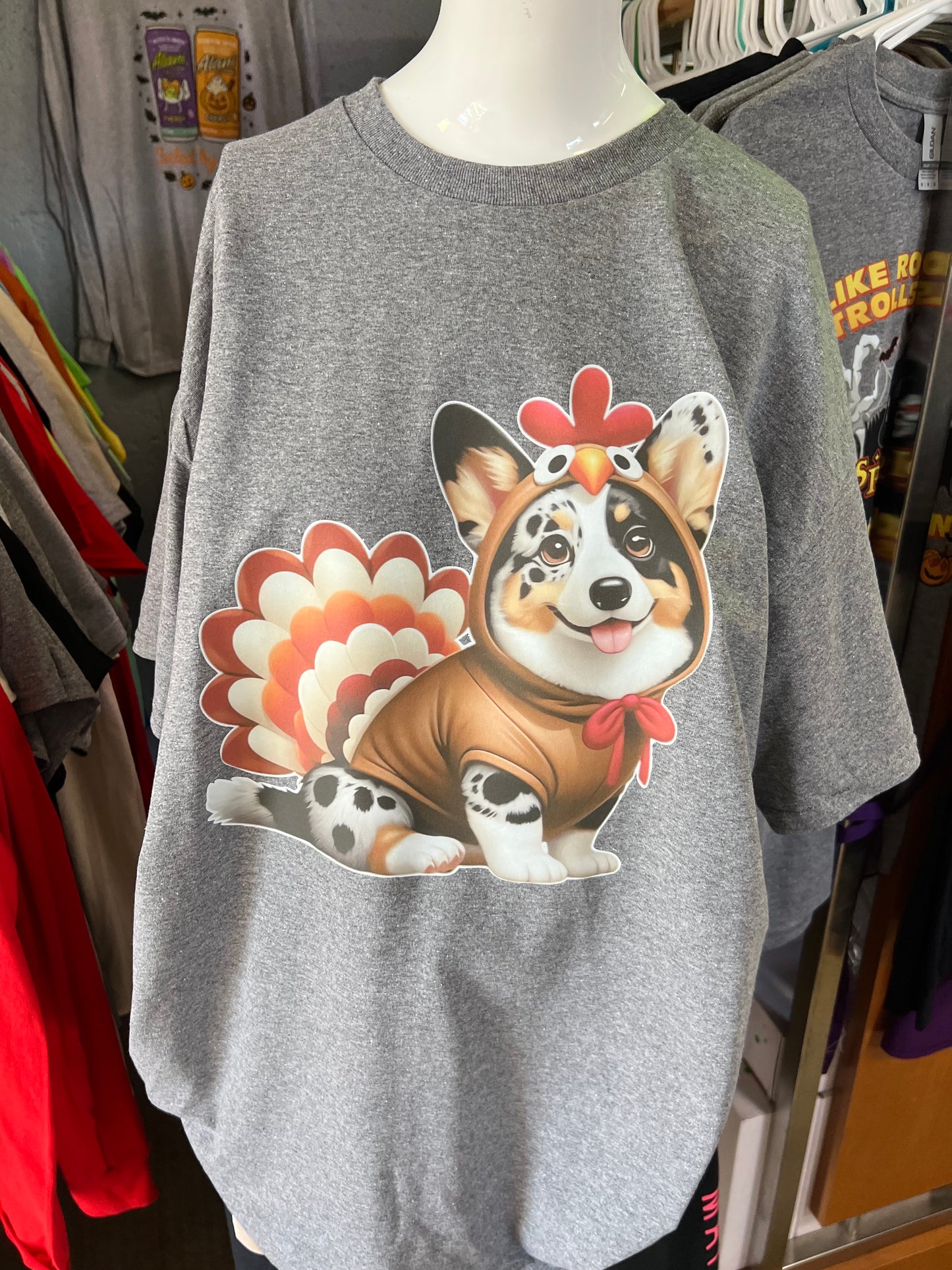 New unisex corgi Thanksgiving