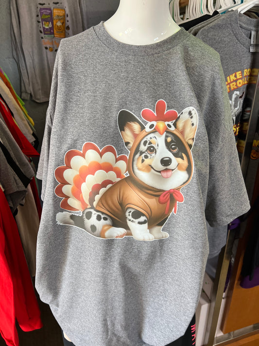 New unisex corgi Thanksgiving