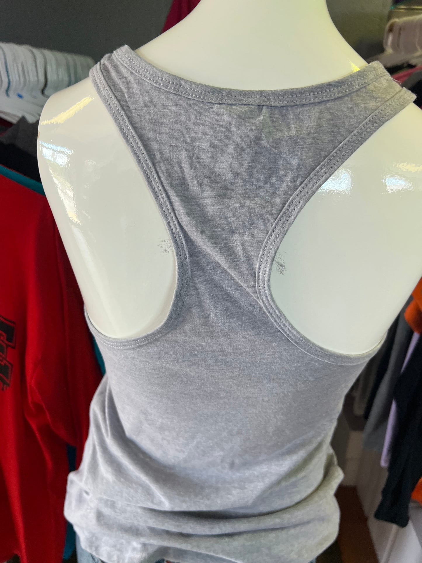 New ladies next level, cat Razorback tank top