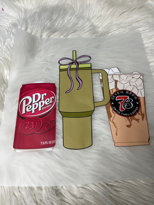 DTF  print soda, Tumblr coffee