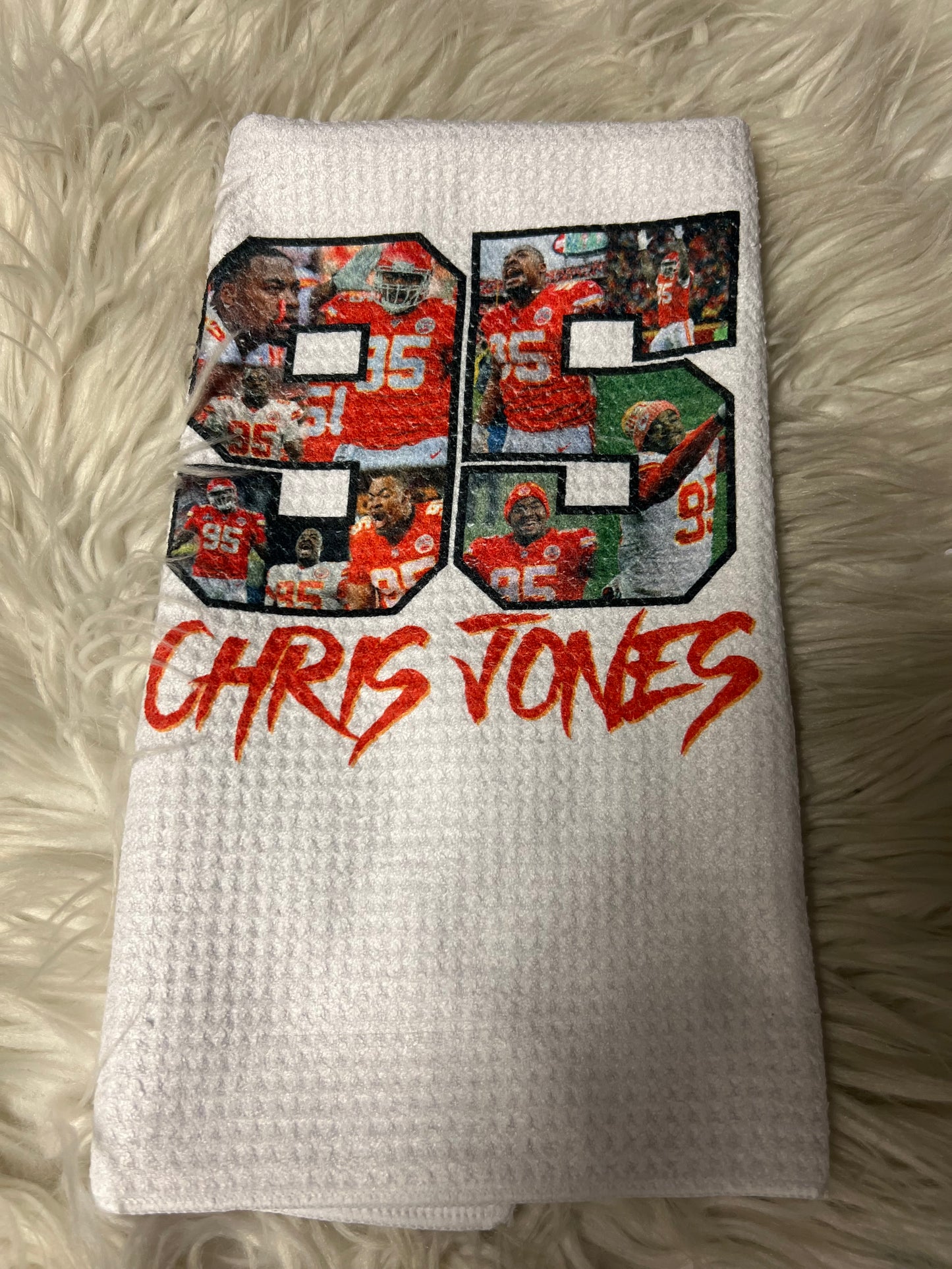 Decorative hand towel football