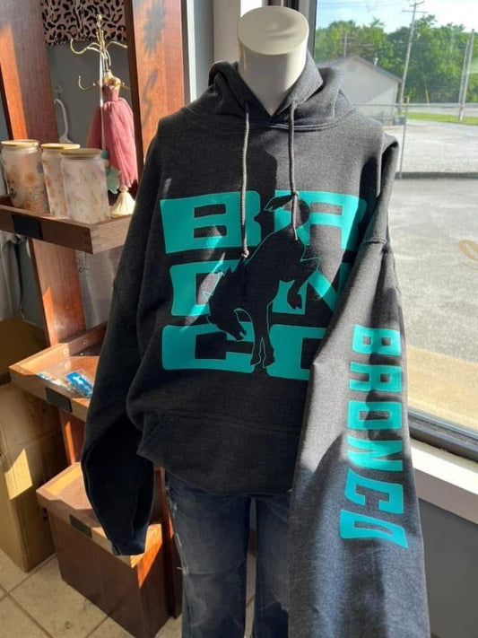 unisex  4 x 4 hoodie dark Heather