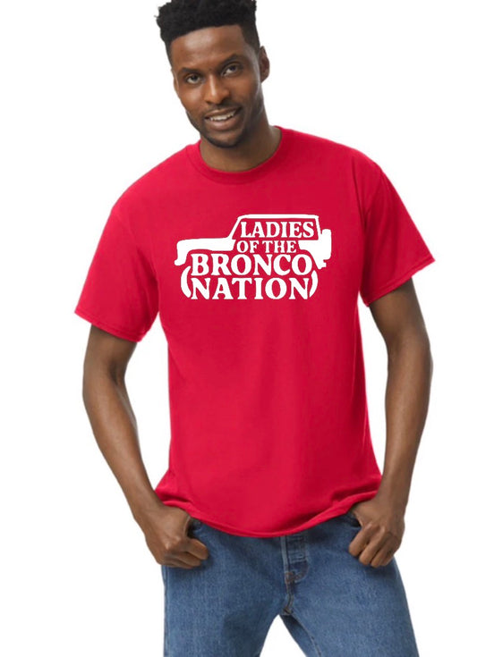 New unisex ladies of the b nation red