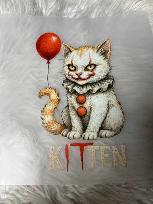 New DTF Halloween scary  kitten (IT )cat