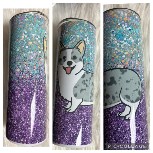 20 ounce Tumblr corgi