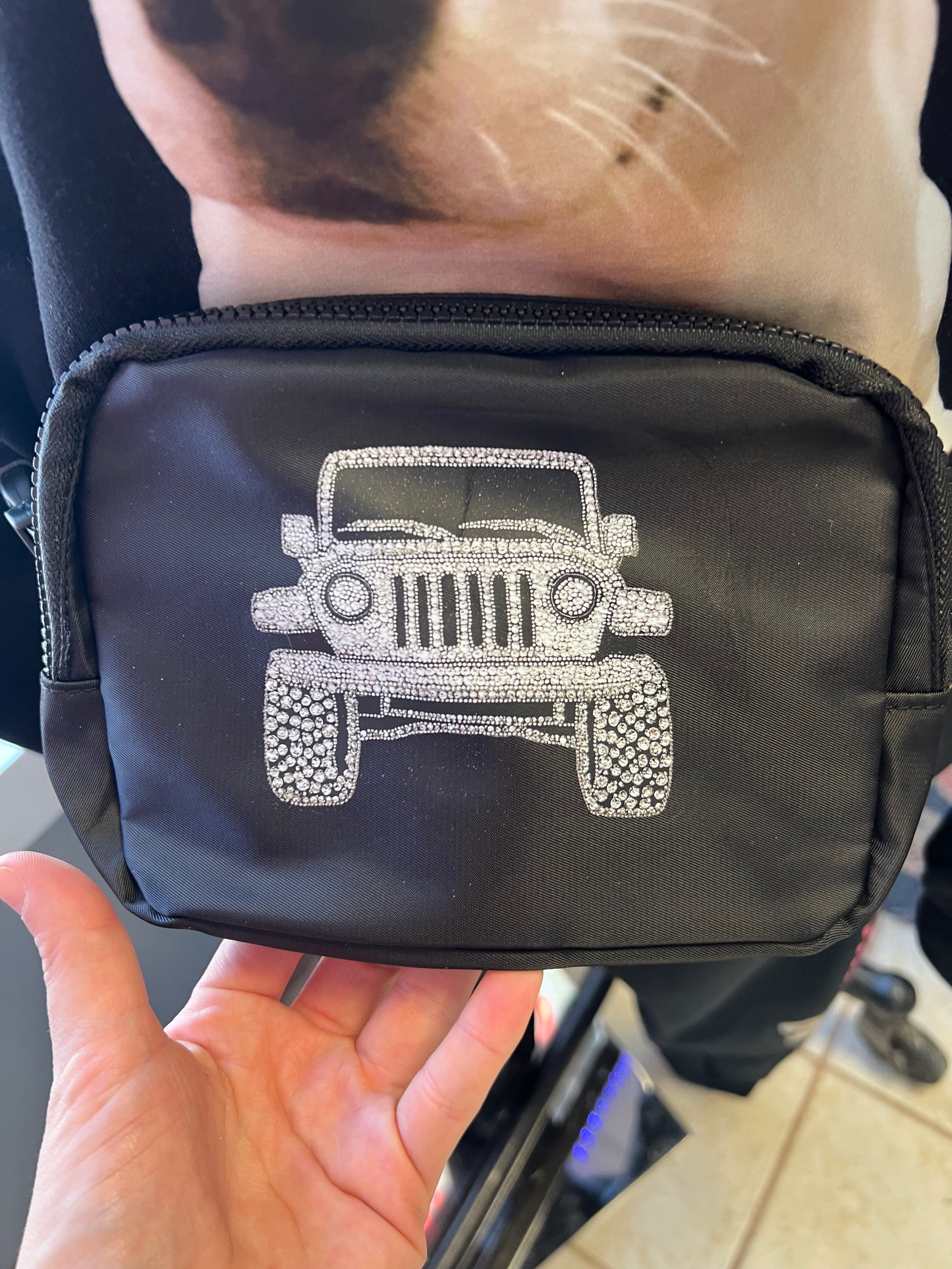 New zipper wasted bags adjustable