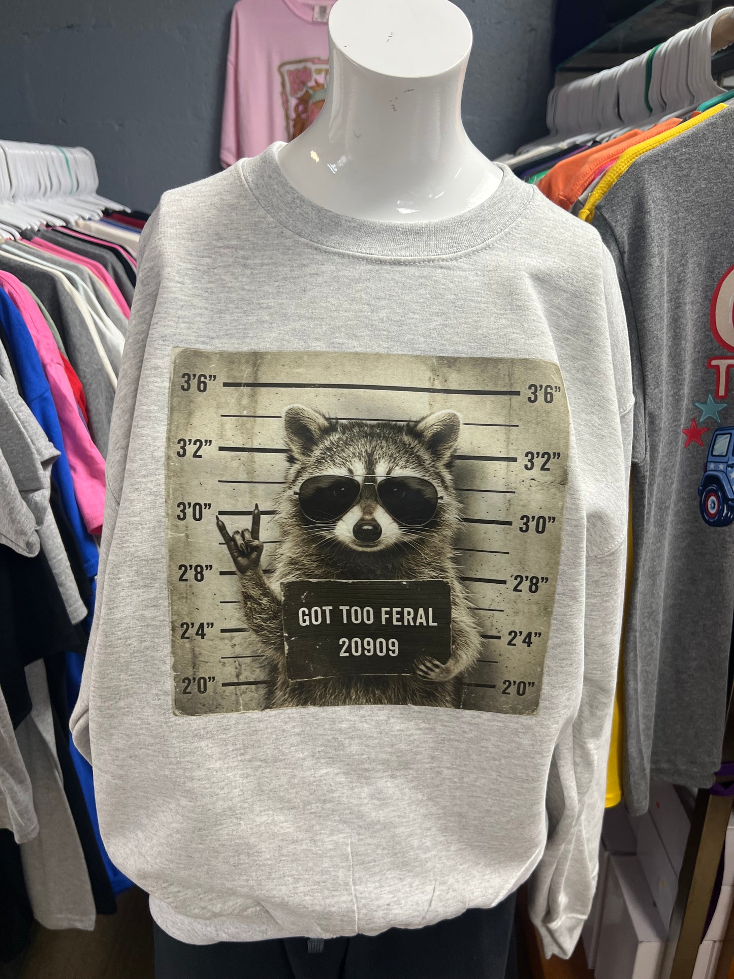 Ready to ship out Gildan medium crewneck