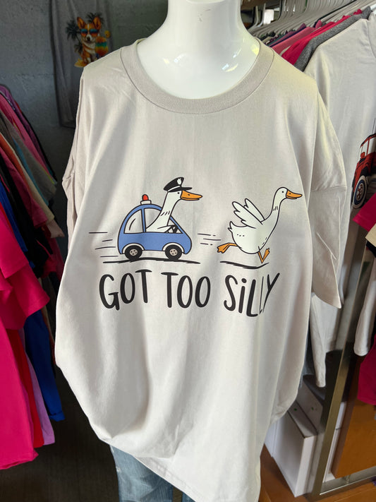 Brand new unisex shirt size 2x silly goose