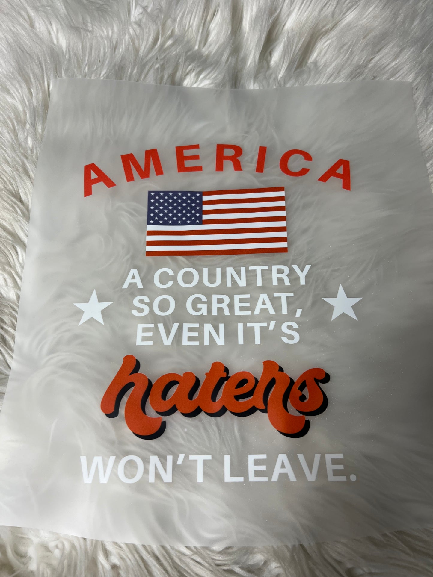 New DTF America, a country so great even a haters won’t leave