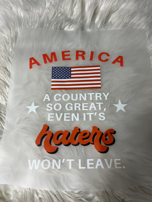 New DTF America, a country so great even a haters won’t leave