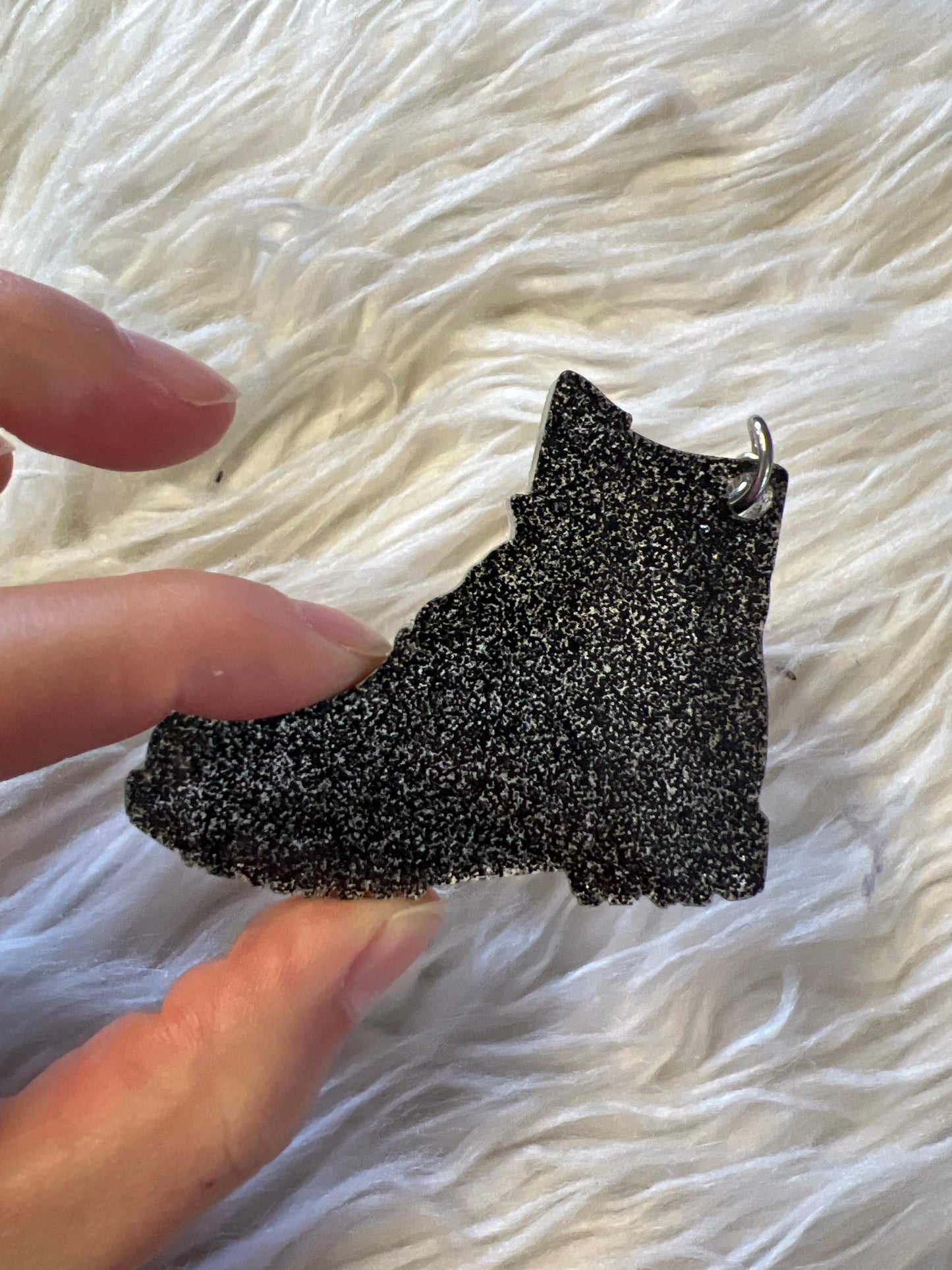 New keychain military boot