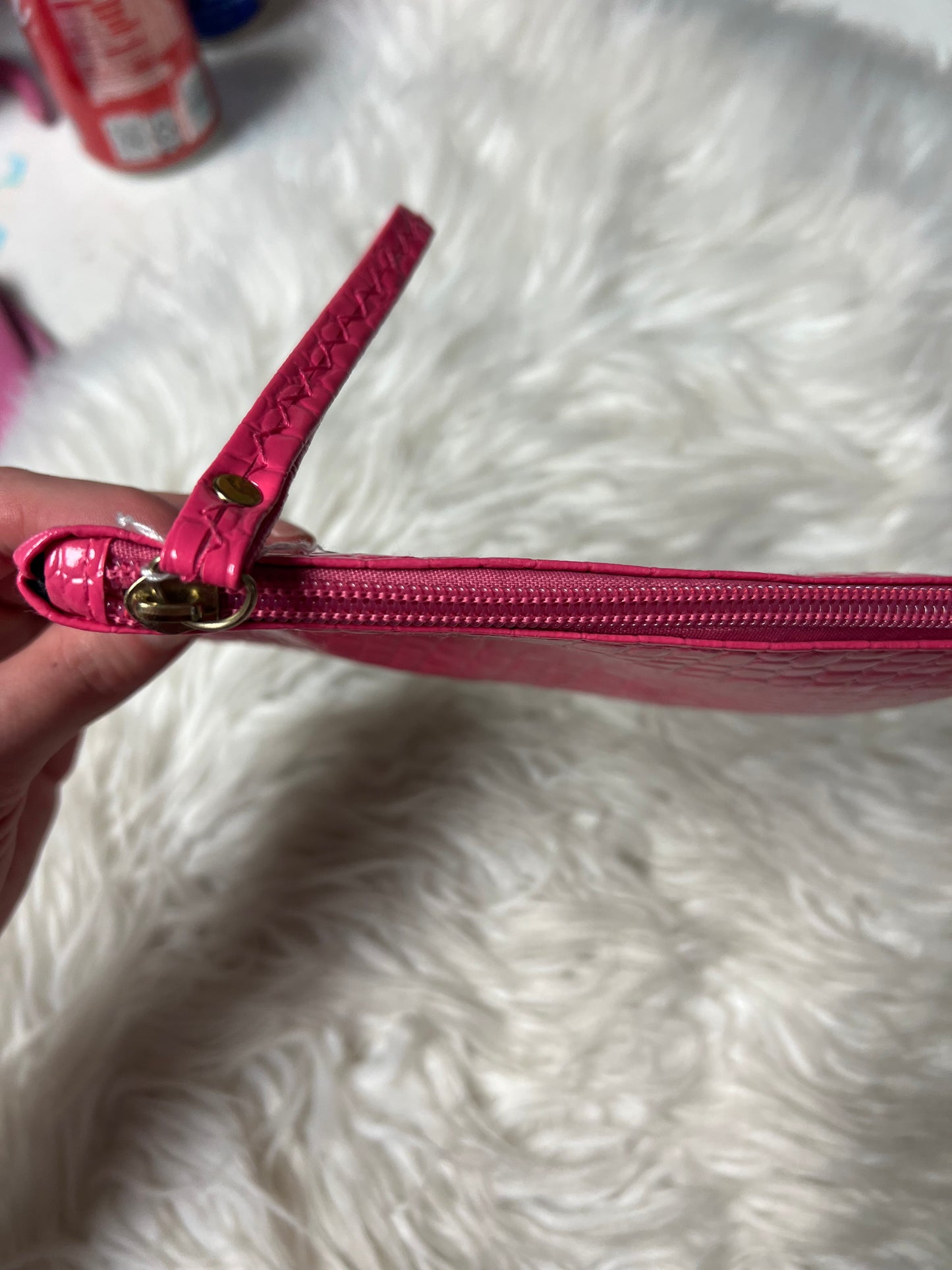 New pink wristlet
