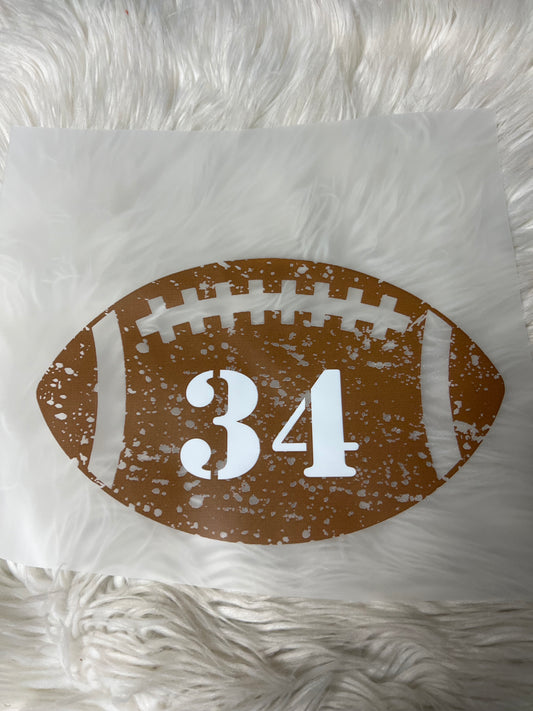 New DTF football 34