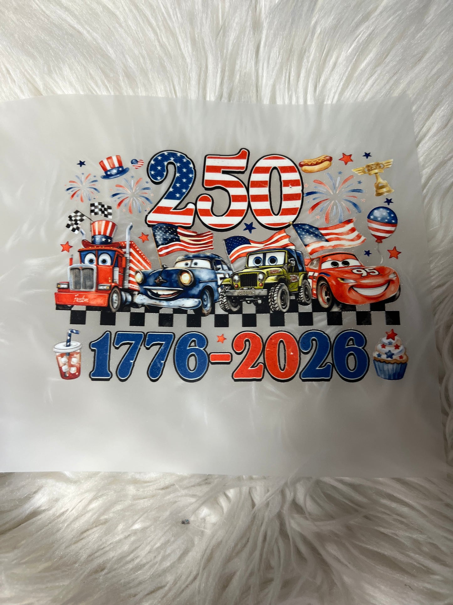 New DTF USA patriotic 250