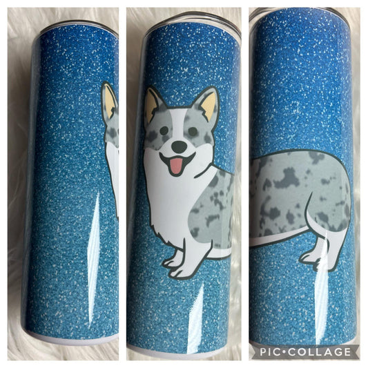 20 ounce Tumblr corgi