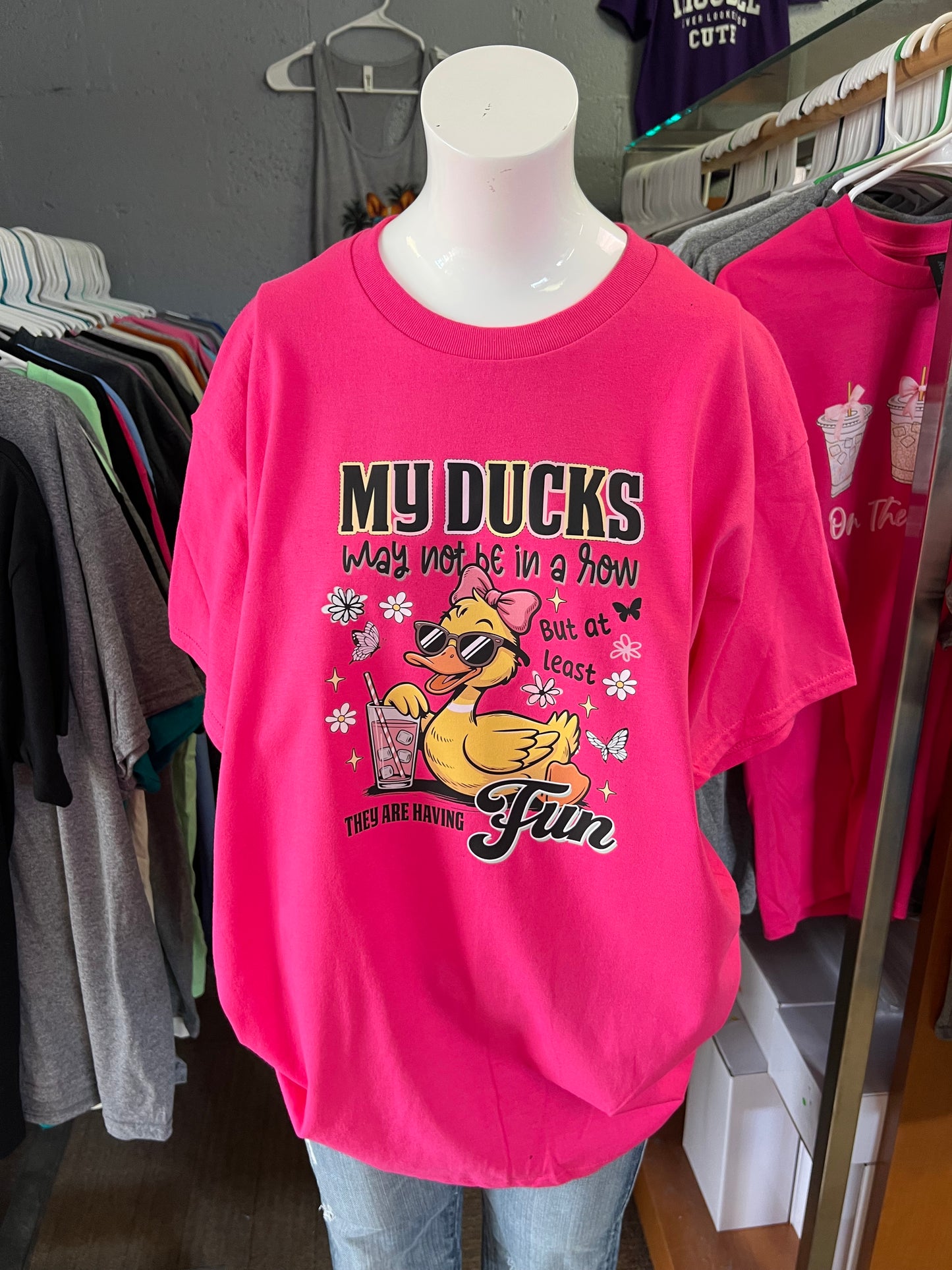 New  unisex T-shirt I don’t have all my ducks in a row