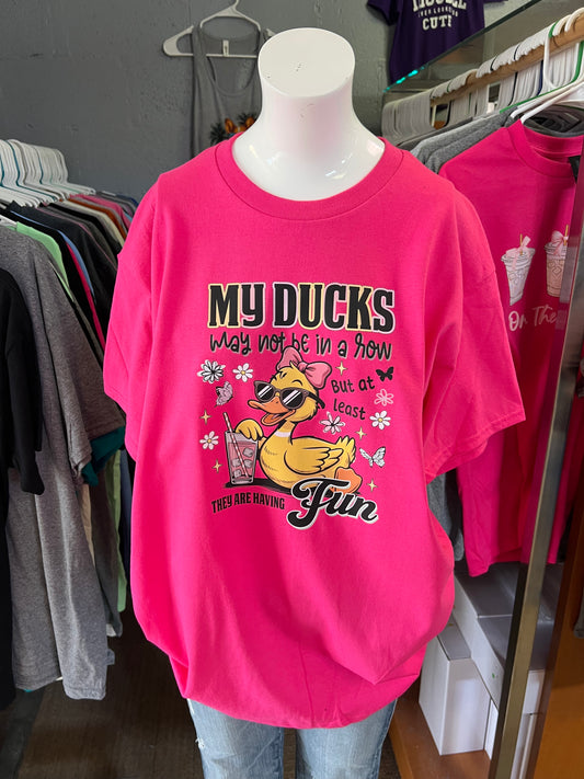 New  unisex T-shirt I don’t have all my ducks in a row