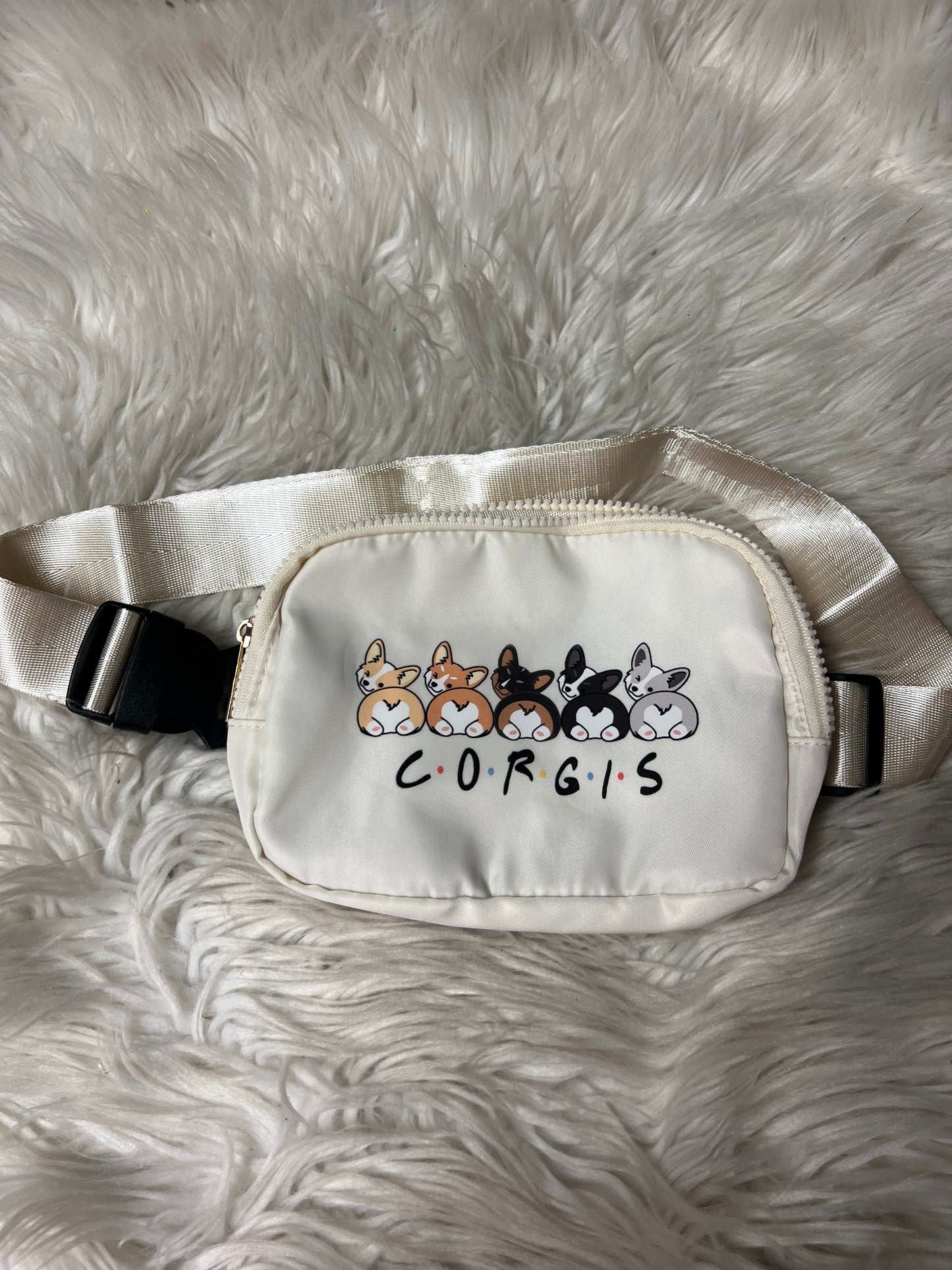 New zipper wasted bags adjustable
