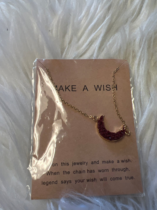 New  necklace  make a wish