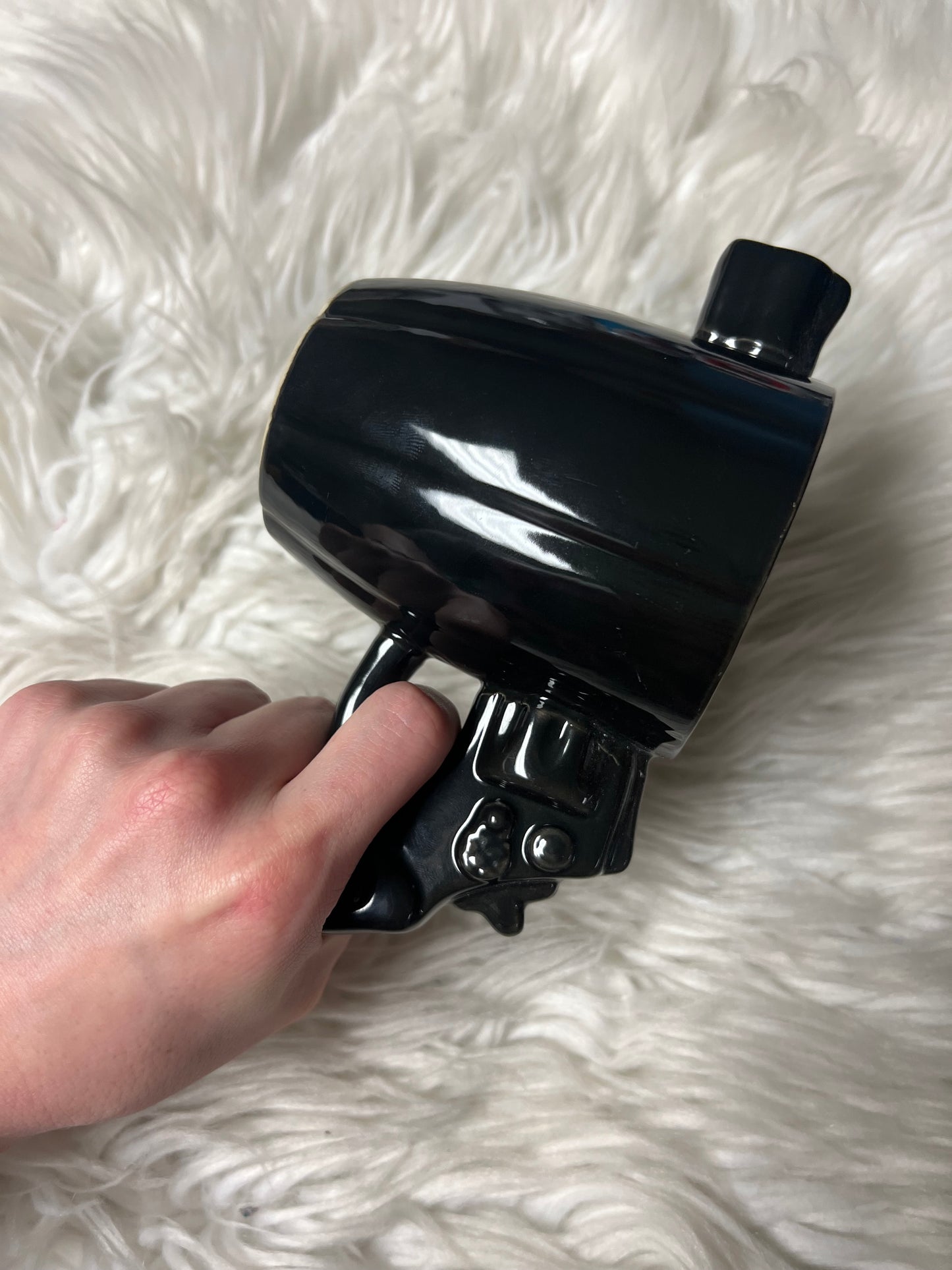 New in box ceramic gun mug