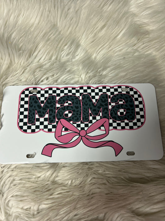 New vanity plate mama