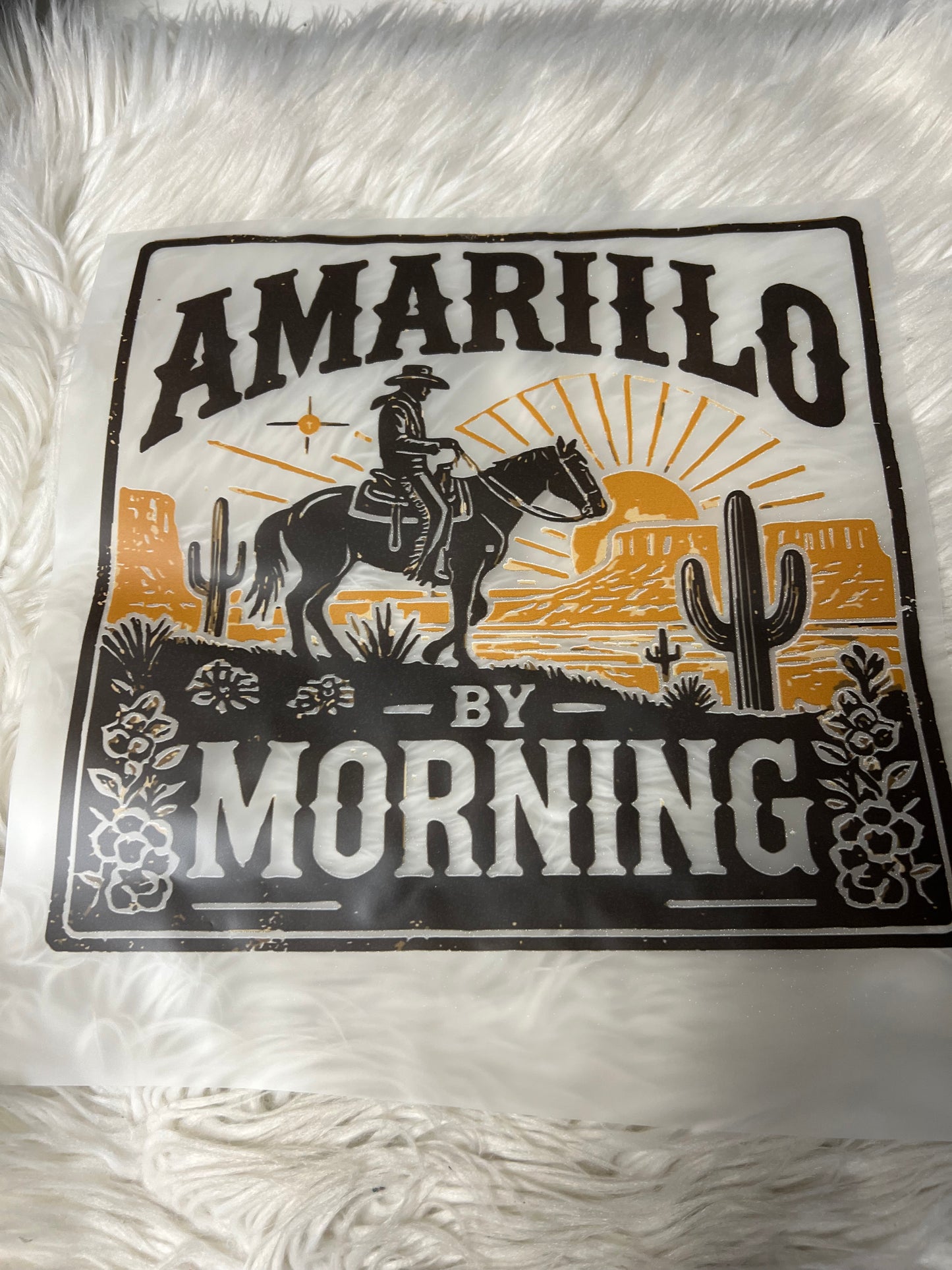 New DTF Amarillo by morning 