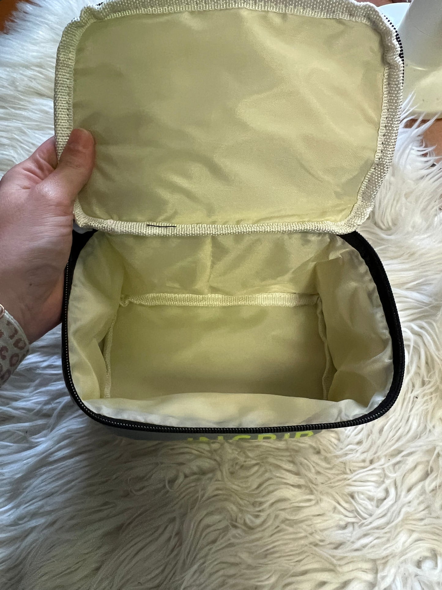 Brand new zipper bag teacher