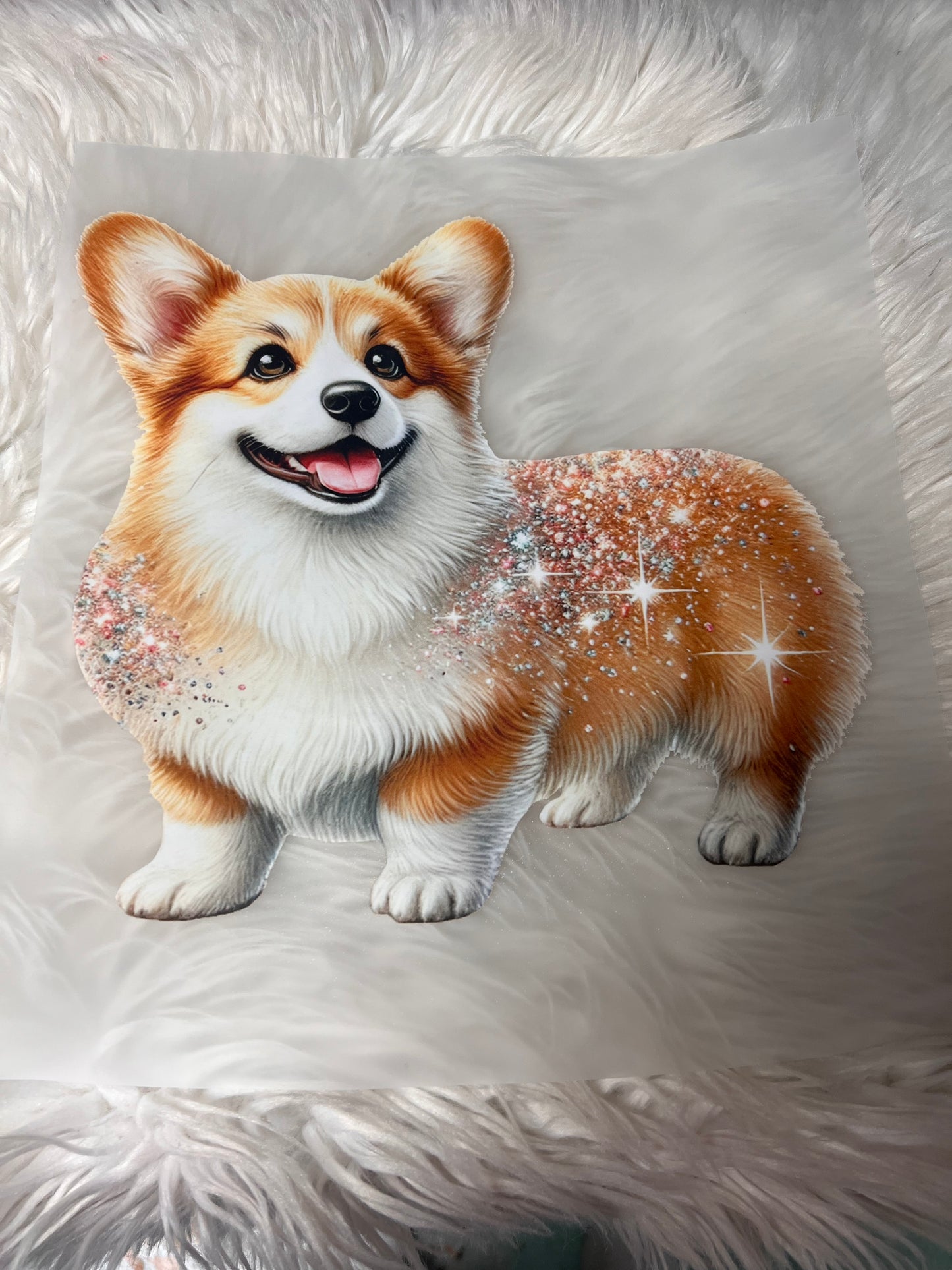 New DTF corgi