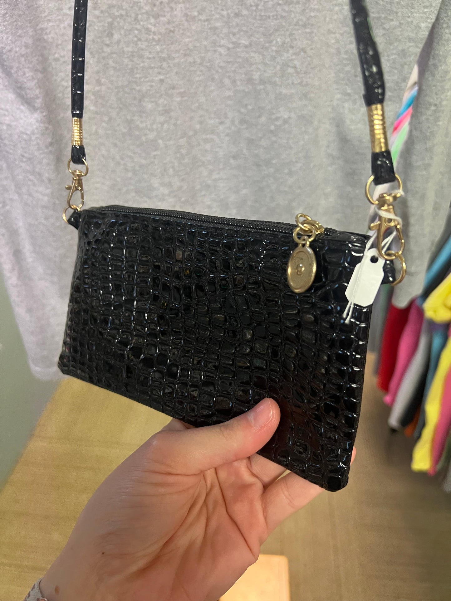 New small black Crossbody bag 
