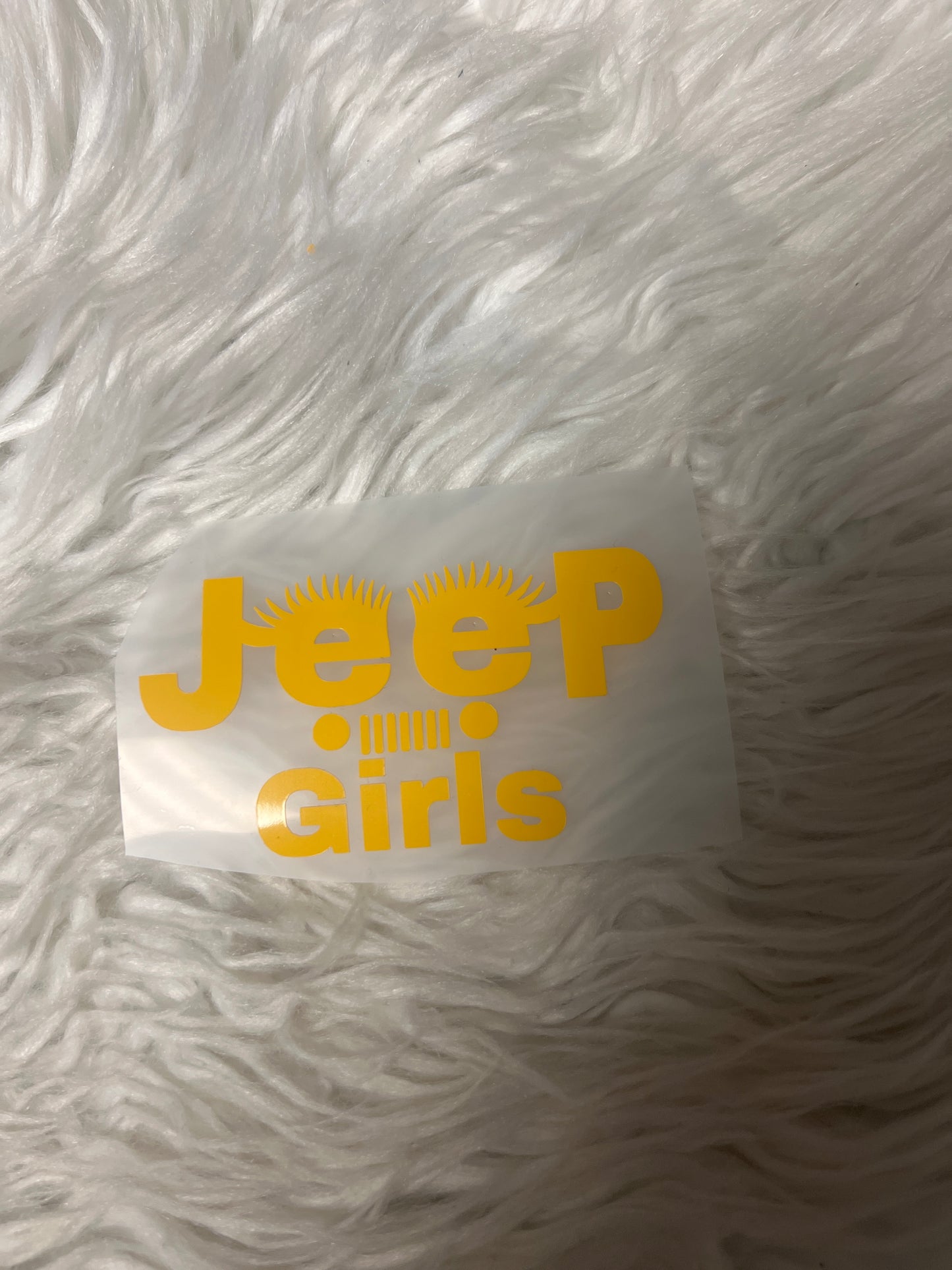 New car decal