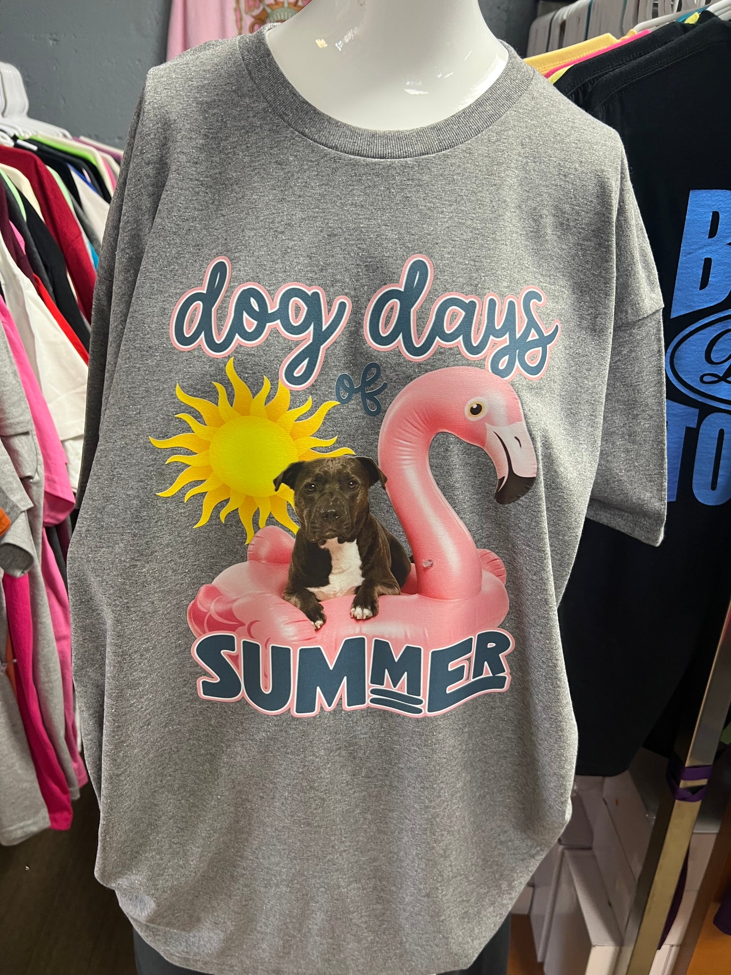 New unisex summer days pitbull