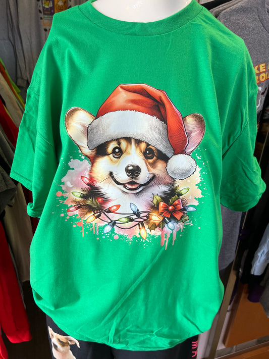 New unisex Christmas corgi